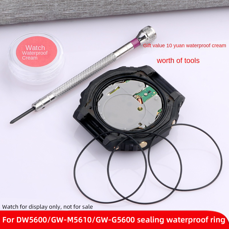 Casio Watch G-Shock Dw-5600 - カシオ用防水ダストリングガスケット,リアカバーシーリングリング,G-SHOCK DW-5600 GW-M5610 GW-G5600 GA-2100,dw5600 gw
