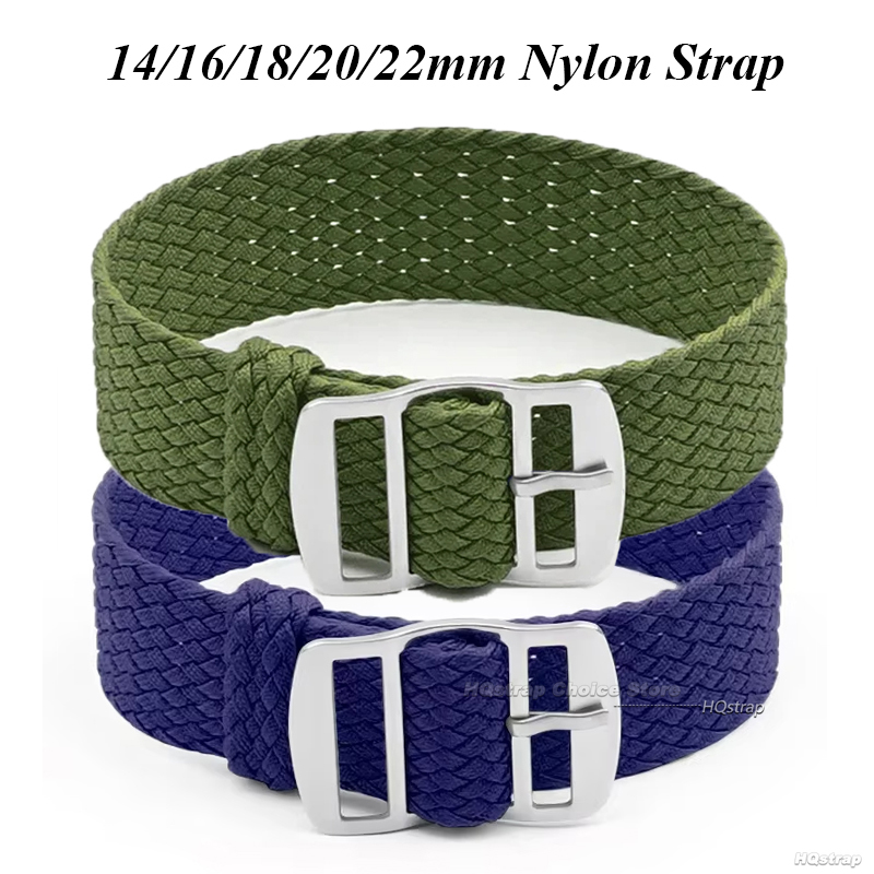 Perlon Strap Woven - 16 ミリメートル 18 ミリメートル 20 ミリメートル