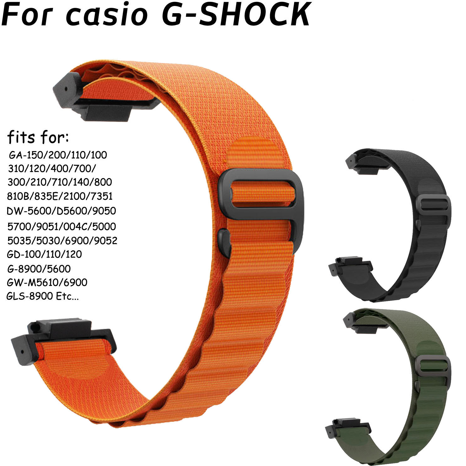 Casio Watch G-Shock Ga-2100 - 16 ミリメートル時計バンドカシオ G-SHOCK GA-110 800 2100