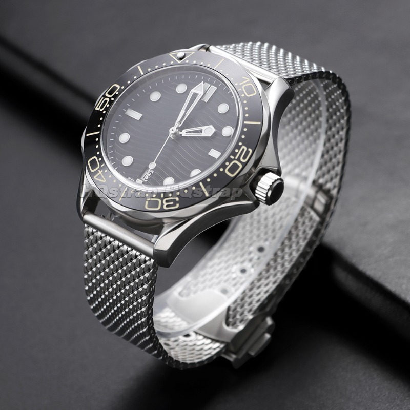 20mm ステンレススチールメッシュ時計バンド交換用オメガ  - Omega Watch Seamaster のレビューと価格