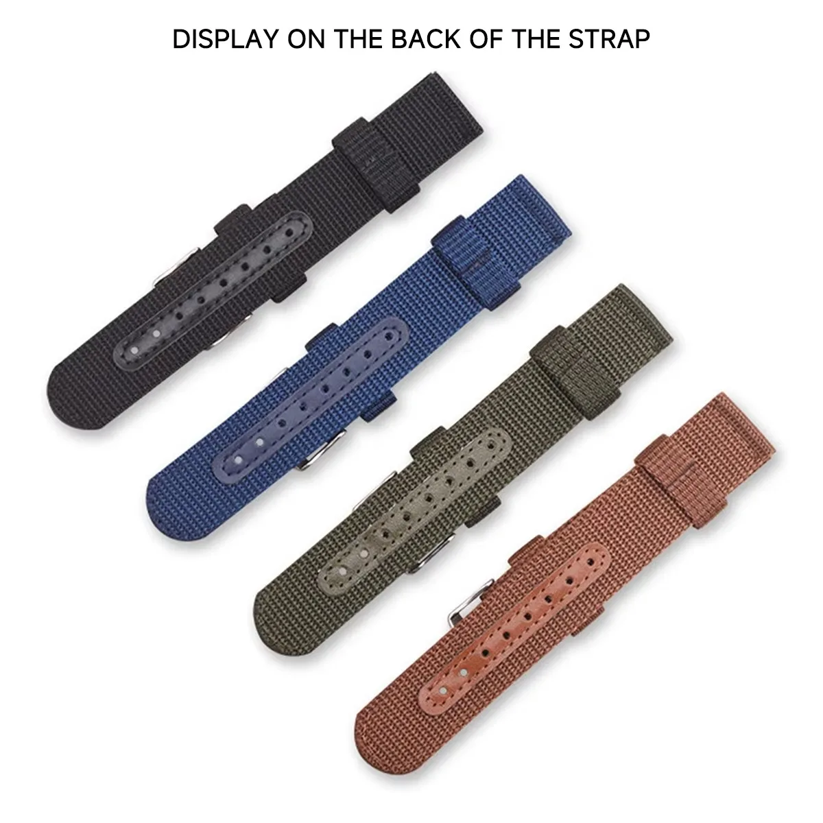 ユニバーサルナイロンキャンバスウォッチ,18mm, 20mm - Canvas Strap Watch のレビューと価格