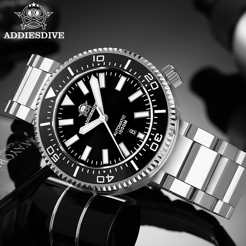 ADDIESDIVE メンズ高級腕時計 1000 メートルダ - Seiko Watch 5 Sports のレビューと価格