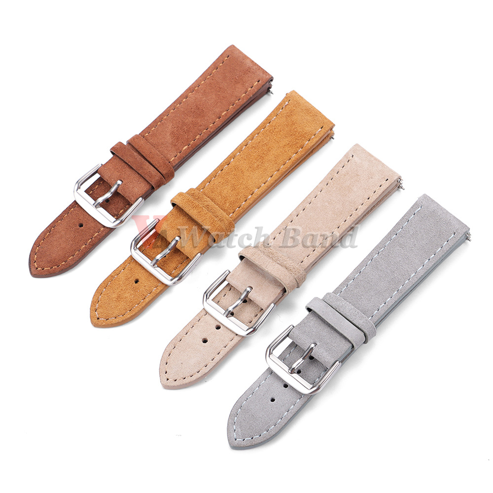 スエードレザー時計ストラップ 18 ミリメートル 19 ミリ - Suede Strap Watch のレビューと価格