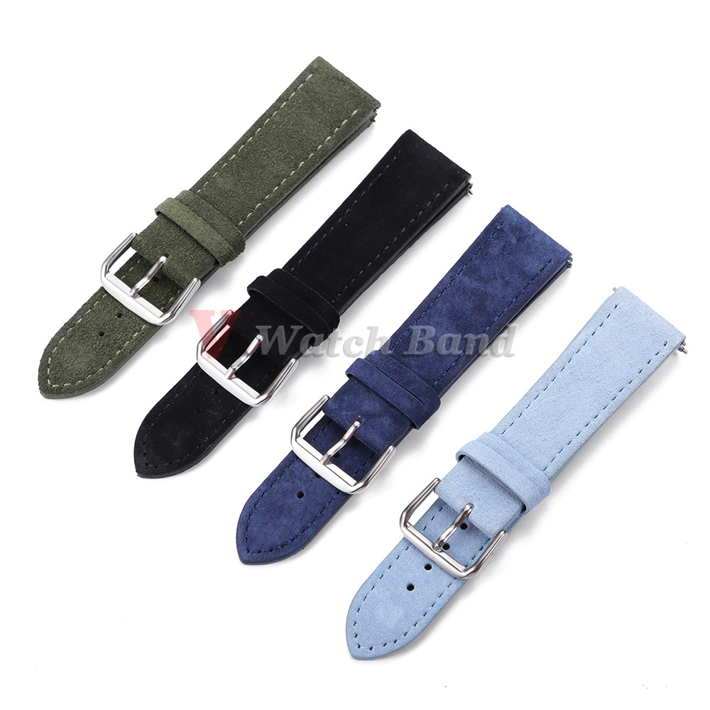 スエードレザー時計ストラップ 18 ミリメートル 19 ミリ - Suede Strap Watch のレビューと価格