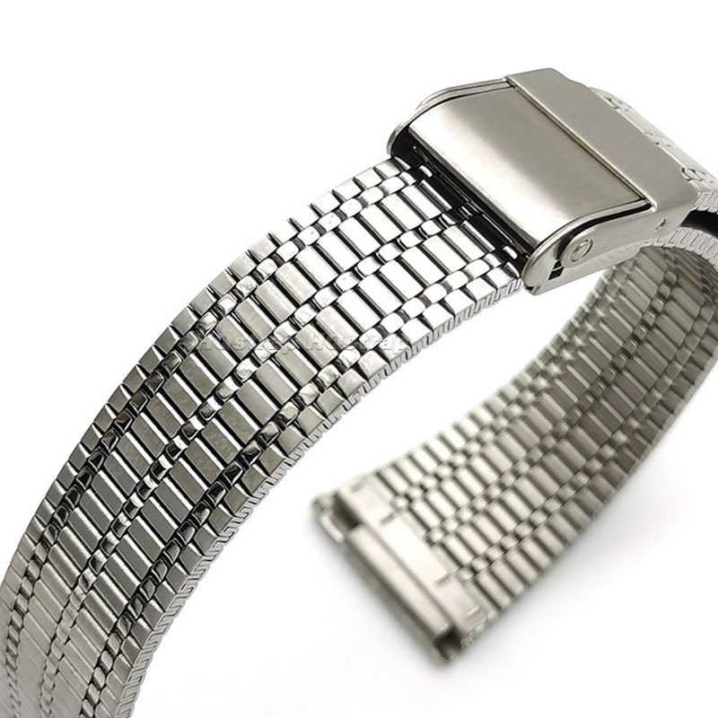 男性と女性のためのステンレス鋼の時計バンド,金属製の時計バン - Suede Strap Watch のレビューと価格