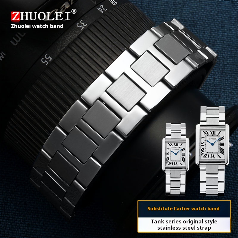 ステンレス鋼の防水時計ストラップ,改良されたシルバーの時計バ - Cartier Watch Tank のレビューと価格