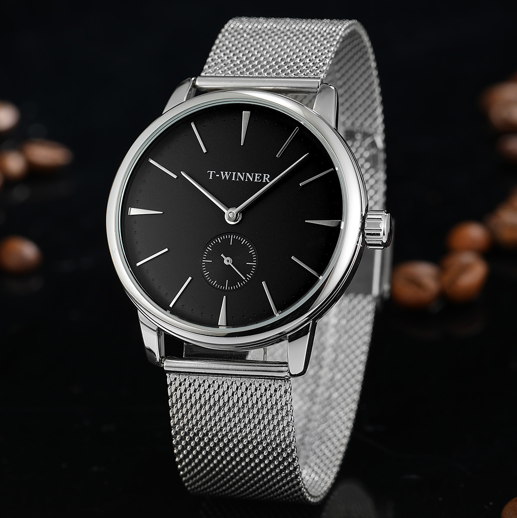 勝者-メンズオリジナルレプリカメカニカル腕時計,メッシュスト - Cartier Watch Tank のレビューと価格