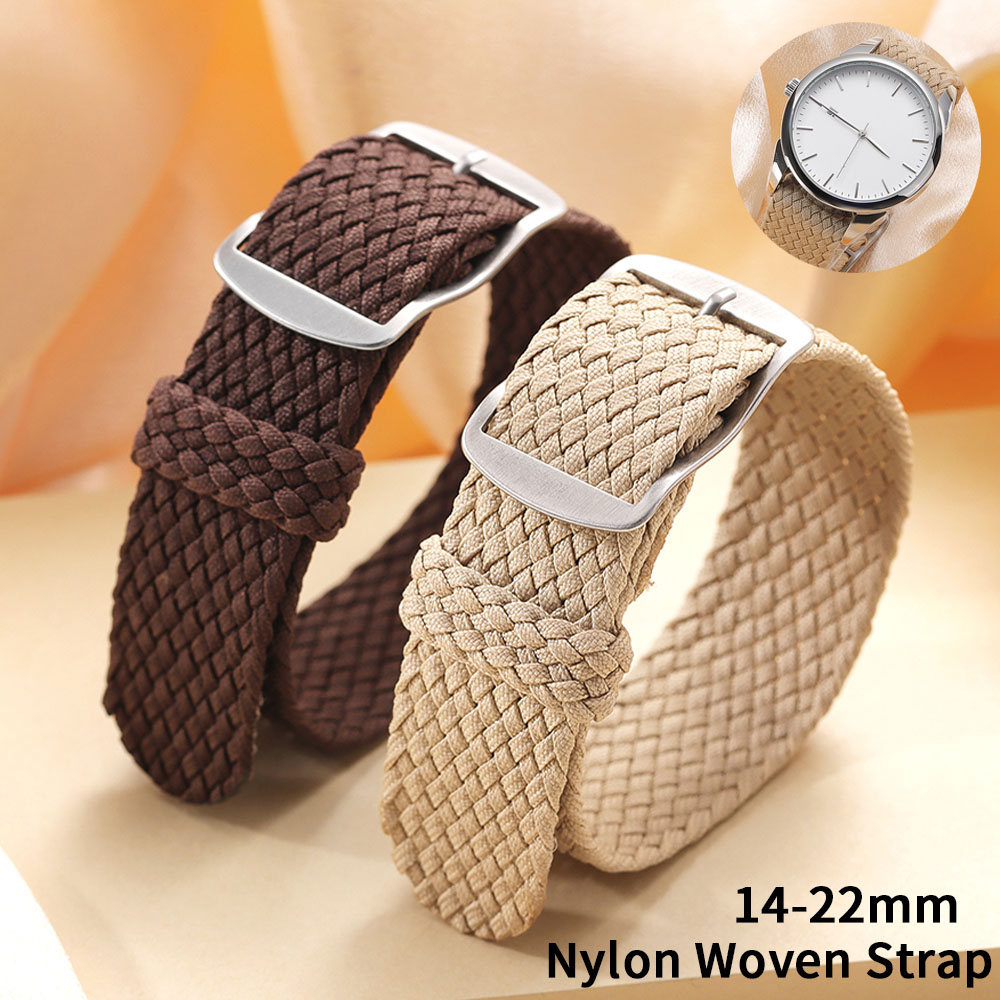 14 ミリメートル 16 ミリメートル 18 ミリメートル  - Perlon Strap Woven のレビューと価格