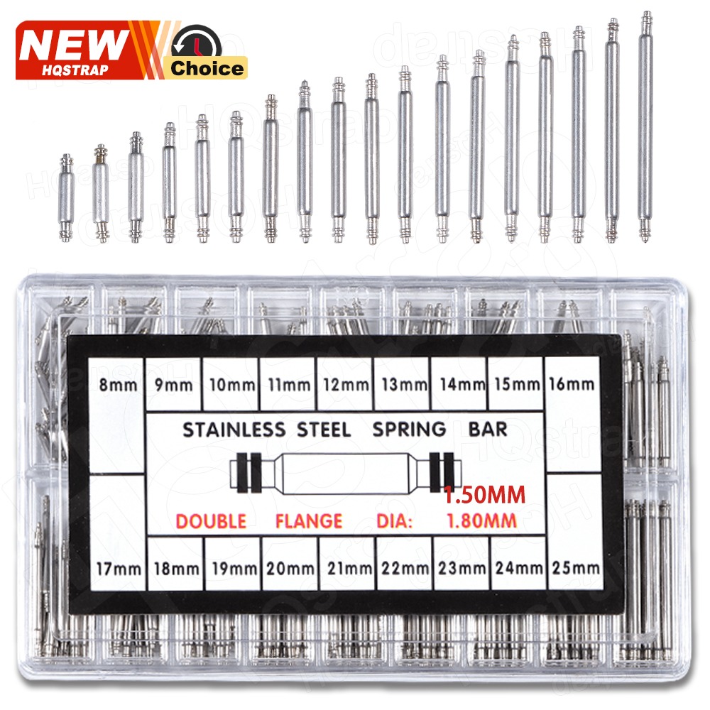 1/2 セットステンレス鋼スプリングバー直径 1.5 ミリメ - Spring Bar Tool Set のレビューと価格