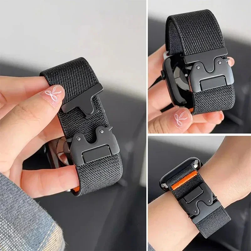 Apple Watch Ultra 3 49mm、iWatc - Parachute Strap Elastic のレビューと価格