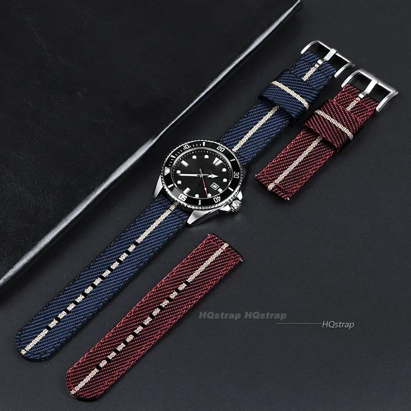 チューダーウォッチ用クイックリリースナイロンストラップ、オメ - Omega Watch Speedmaster のレビューと価格
