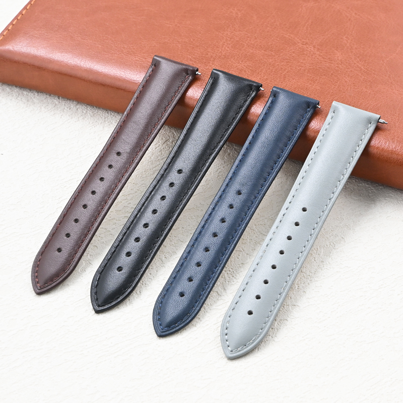 本革ストラップバンド 12/13/14/15/16/17/1 - Leather Strap Quick Release のレビューと価格