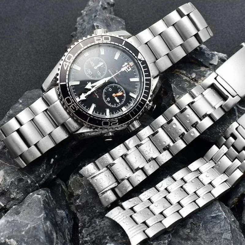 904L ステンレス鋼時計バンド 18 ミリメートル 20  - Omega Watch Speedmaster のレビューと価格
