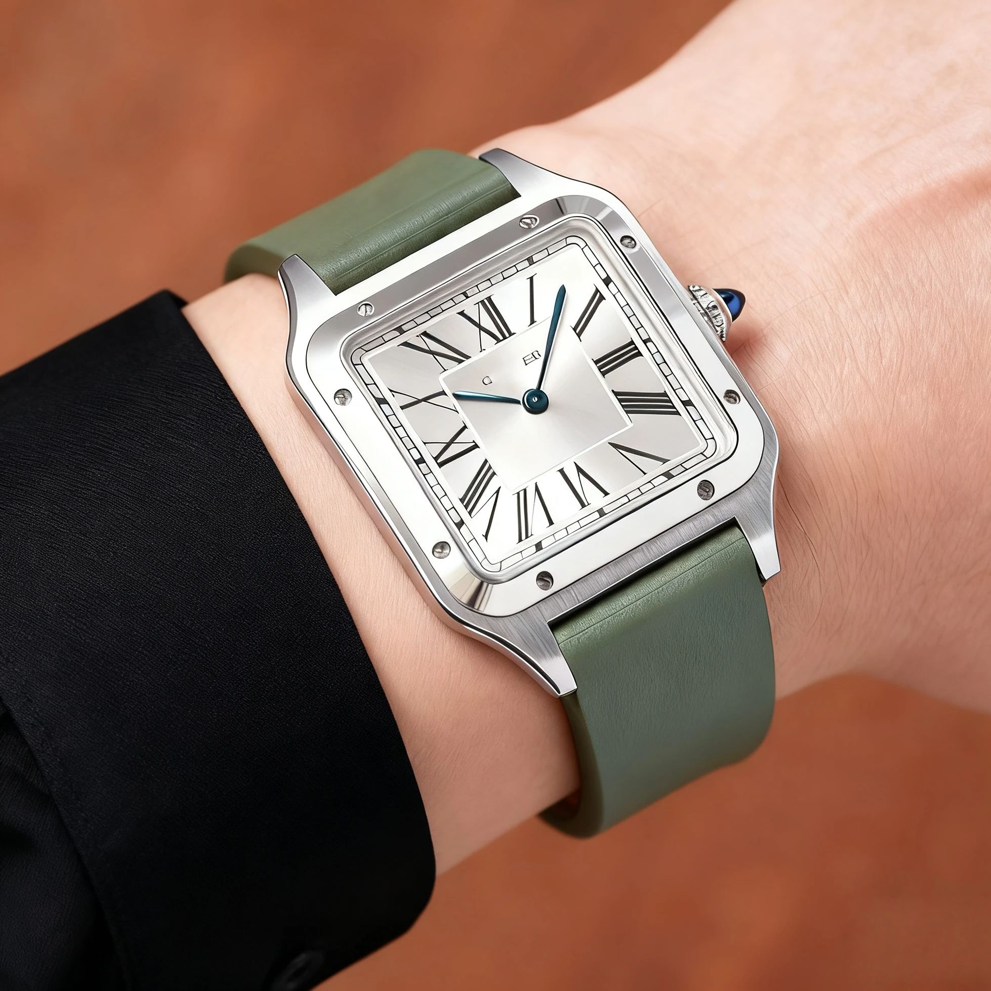 15.5mm 17.5mm カルティエ サントス デュモン  - Cartier Watch Santos のレビューと価格