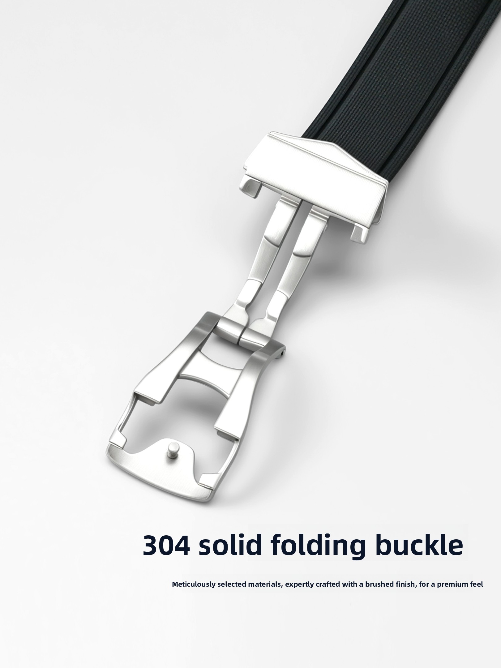 オメガデプロイメントクラスプレザーラバーナイロン時計バンドバ - Butterfly Clasp Deployant のレビューと価格