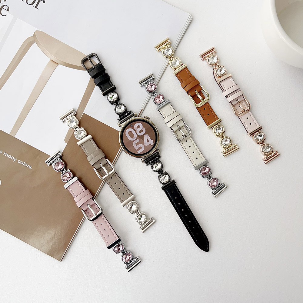 ドレッシーウォッチブレスレット女性用 18 ミリメートル 2 - Leather Strap Quick Release のレビューと価格