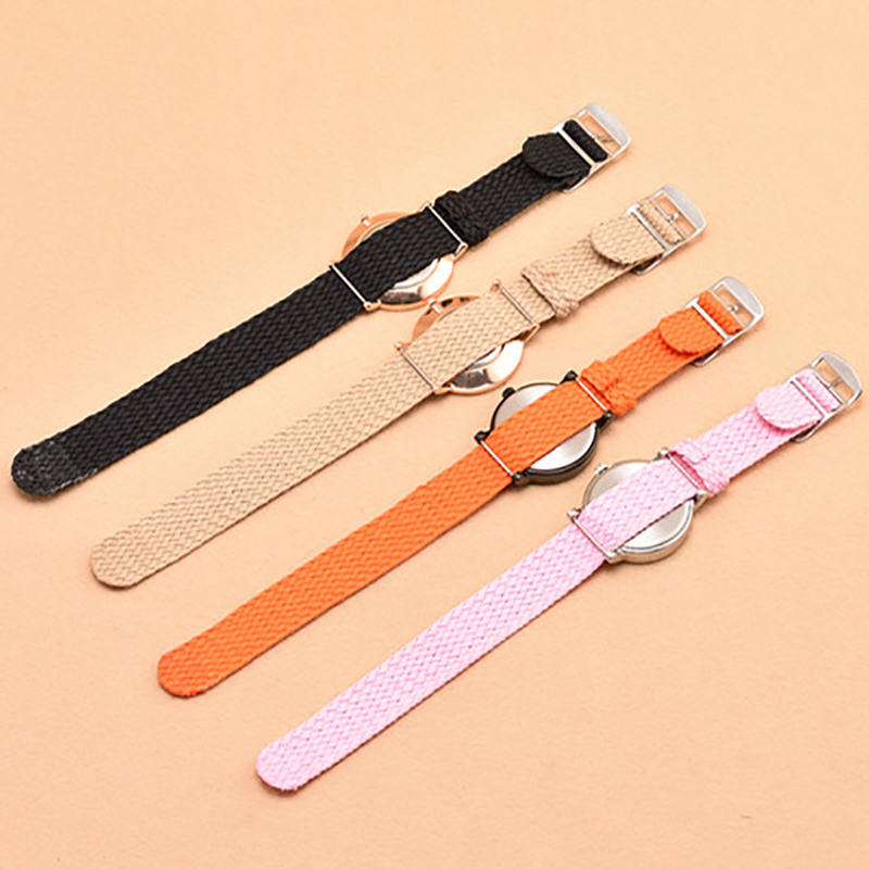 ナイロン織り時計ストラップ Perlon 時計バンドリストバ - Perlon Strap Woven のレビューと価格
