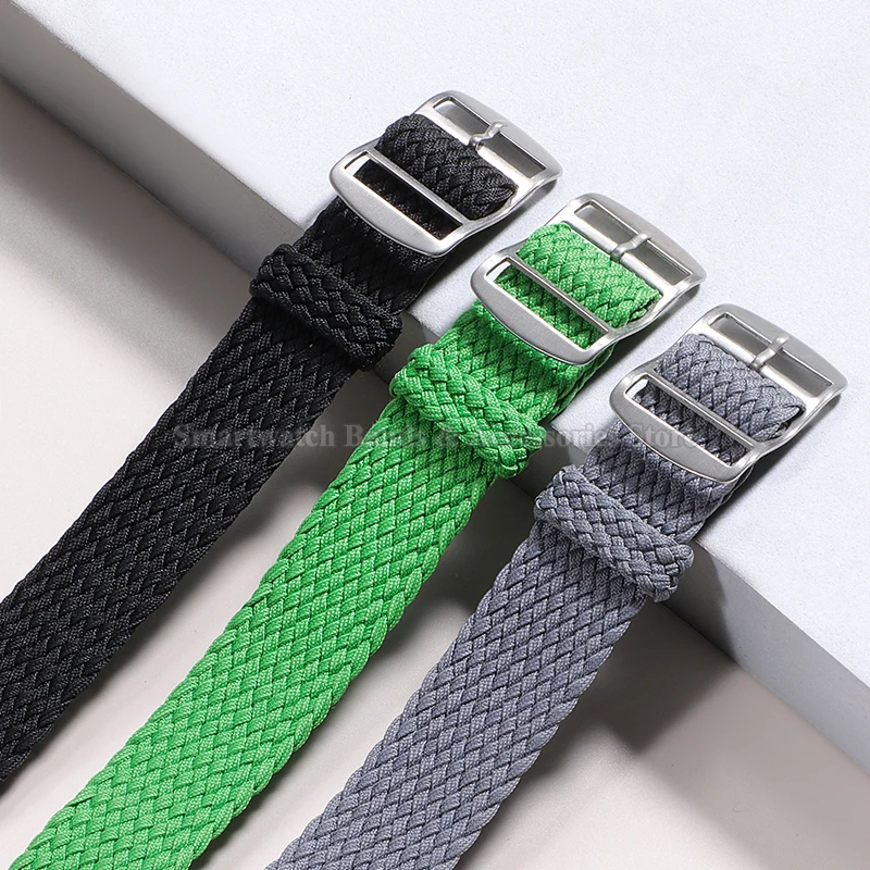 14mm 16mm 18mm 20mm 22mm オメガ用織 - Perlon Strap Woven のレビューと価格