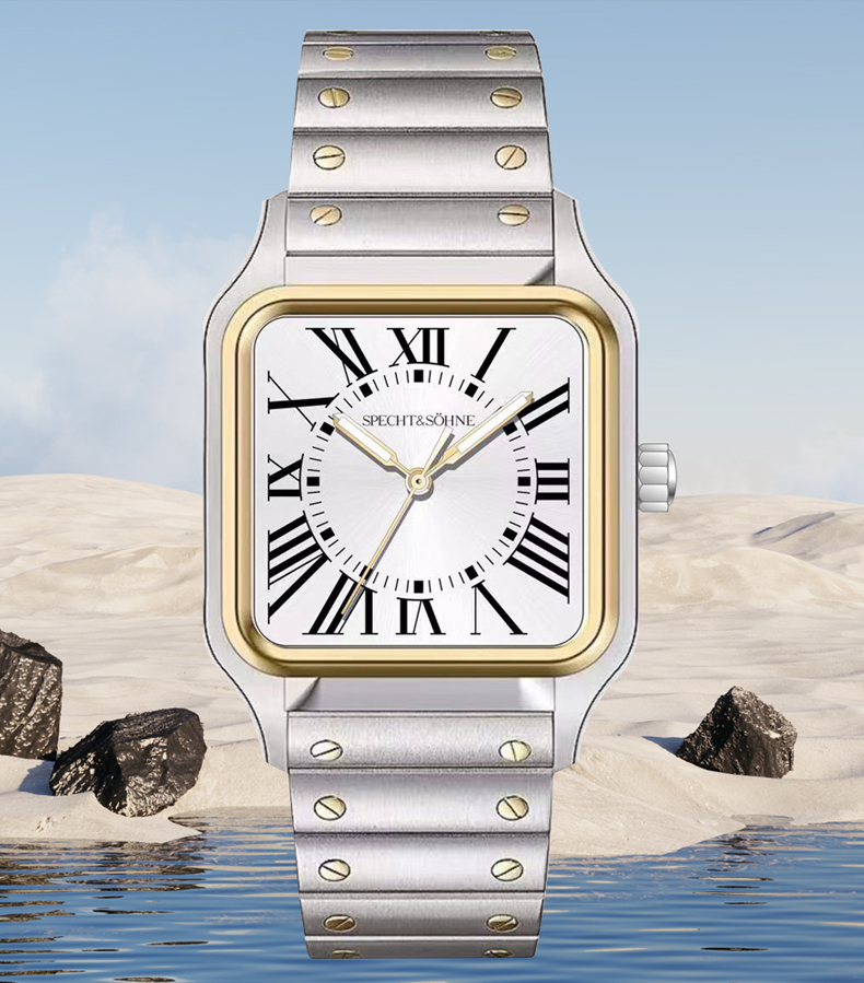 2025 新着 SPECHT & SOHNE トップブランド - Cartier Watch Santos のレビューと価格