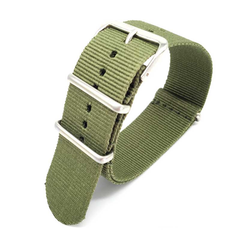 キャンバスバンドナイロン時計ストラップ時計バンドベルト金属バ - Canvas Strap Watch のレビューと価格