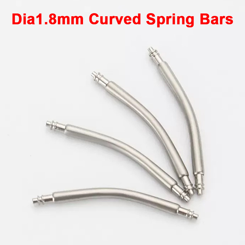 直径1.8mmの湾曲スプリングバーリンクピン、18mm/19 - Curved Spring Bar のレビューと価格